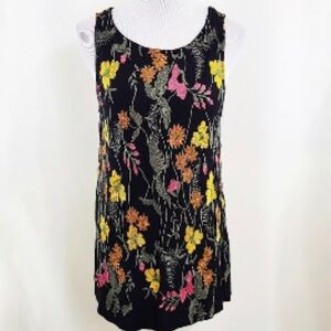 Anthropologie Meadow & Rue Embroidered Tank